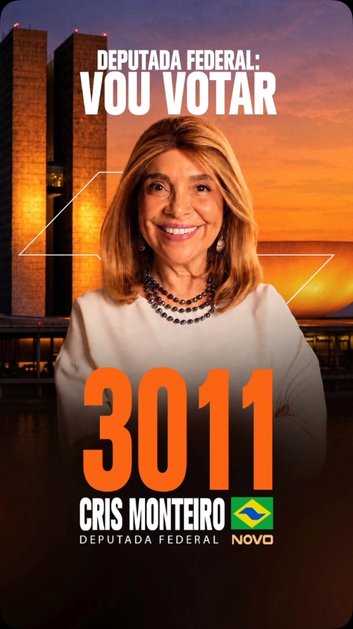 3011 Cris Monteiro - Deputada Federal
