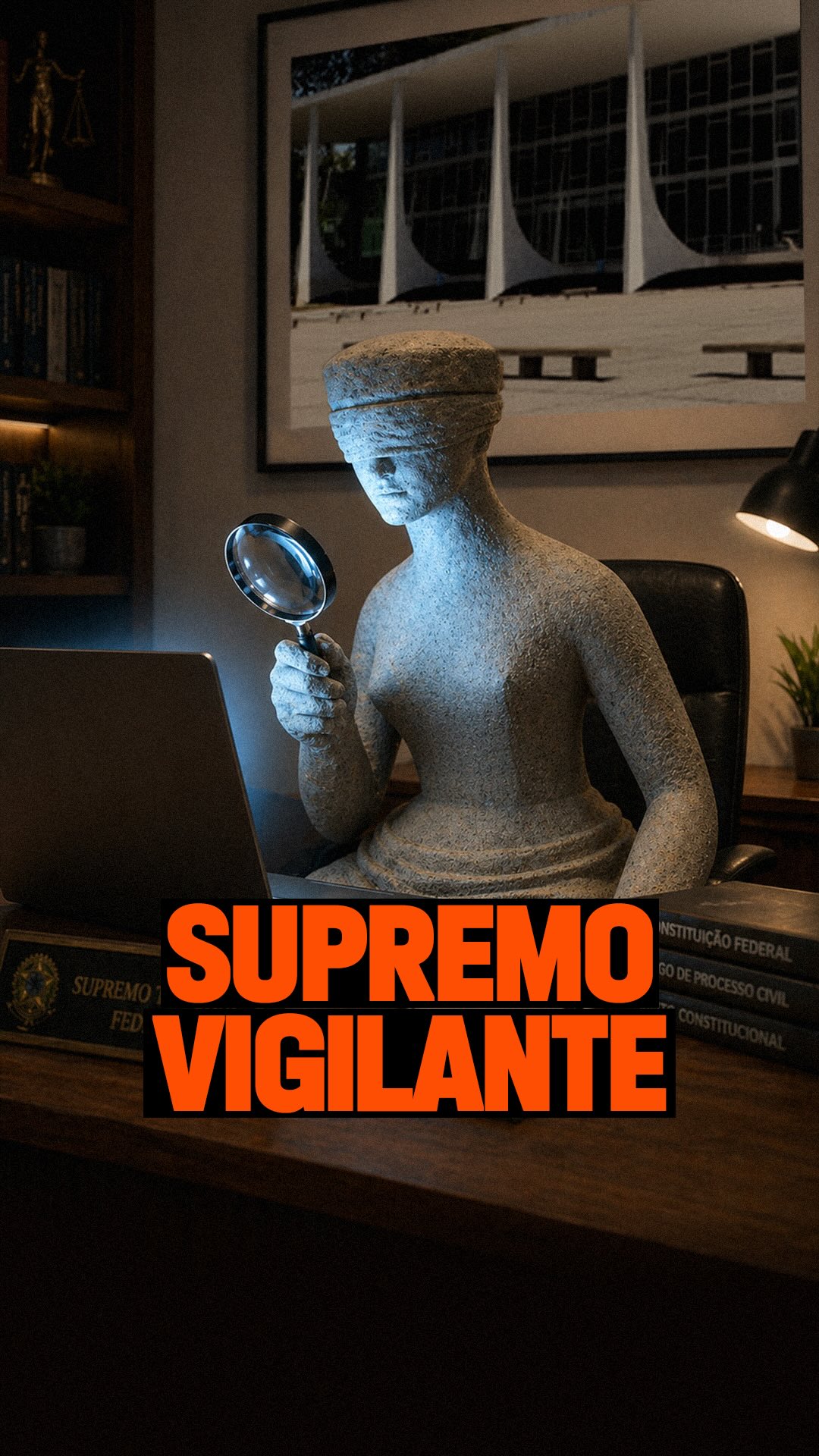Ápice da inversão de valores: O STF, que deveria ser fiscalizado pelo cidadão, agora vai monitorar…