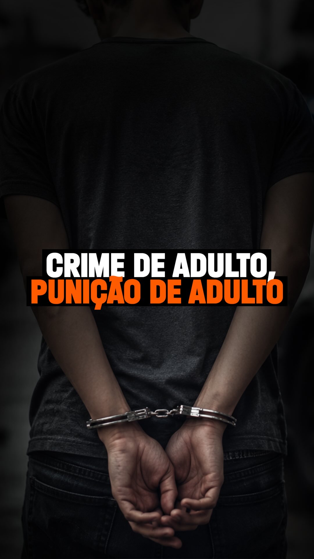 Chega de impunidade para crimes bárbaros cometidos por menores de idade.