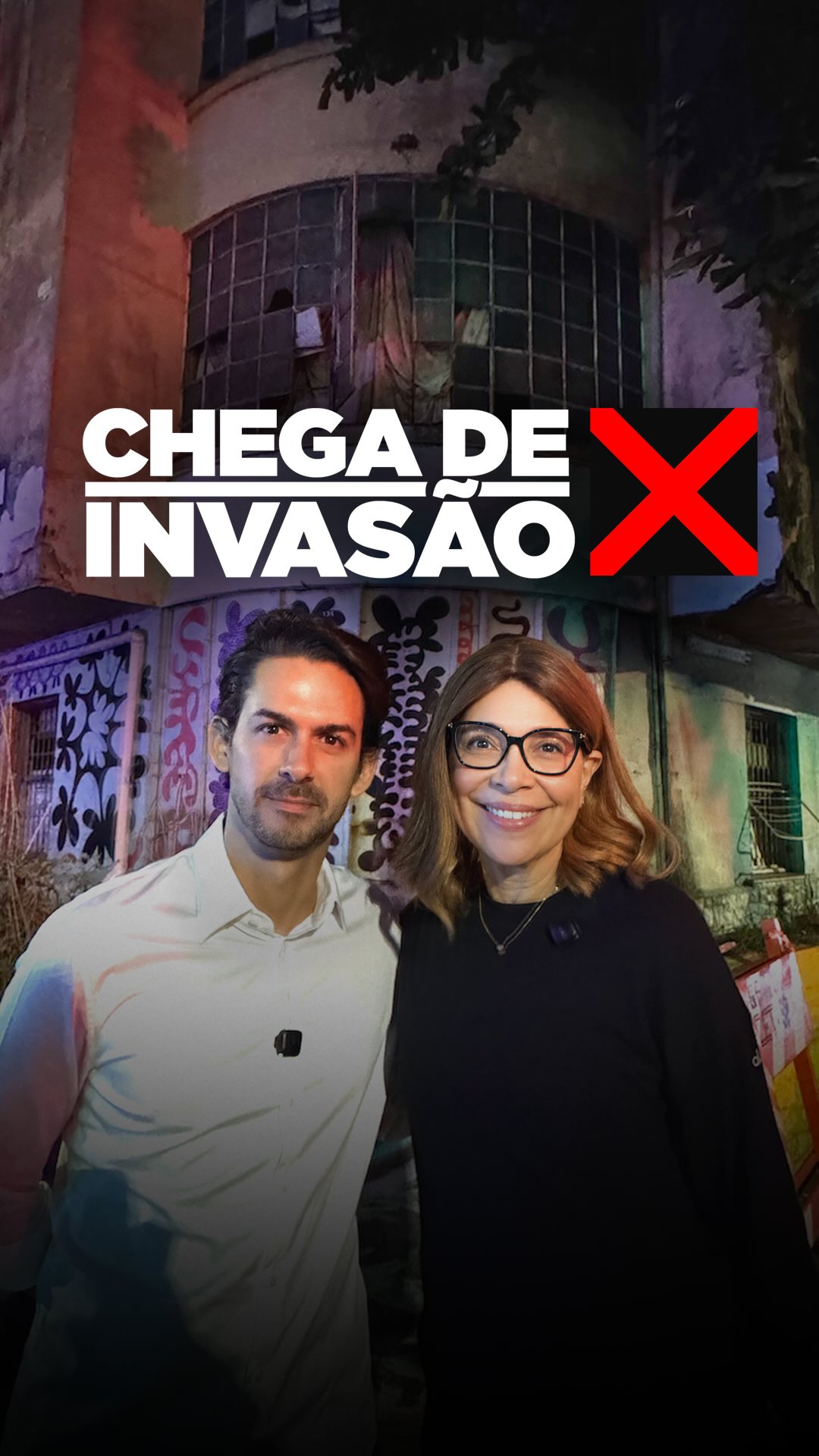 Chega de invasões!