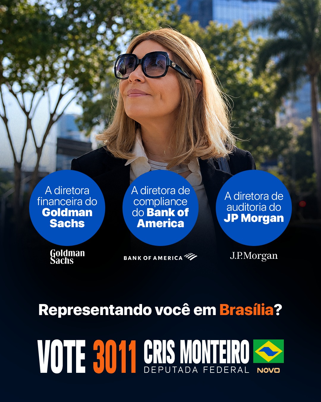 Durante 30 anos, fui diretora nos maiores bancos do mundo. Quando me senti realizada…