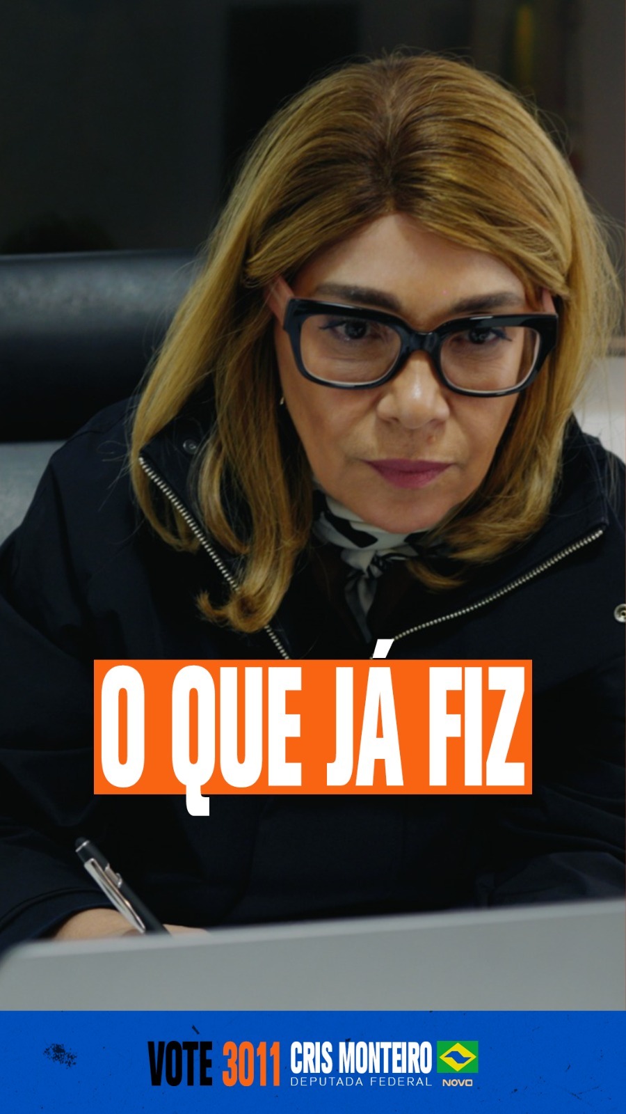 Eu trabalhei muito. E entreguei muito.