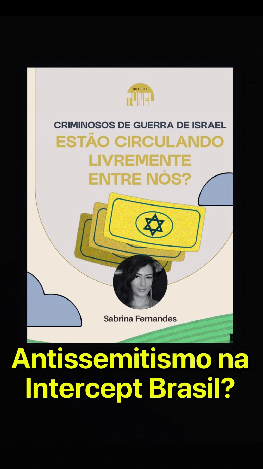 Nosso gabinete entrou no Ministério Público contra a matéria antissemita do The Intercept, que…