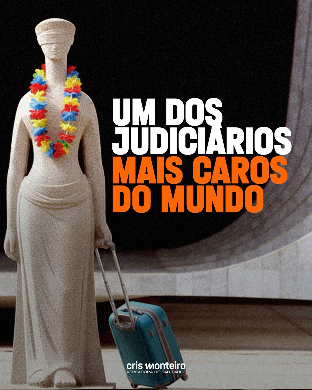 O Brasil tem uma das justiças mais caras do mundo.
