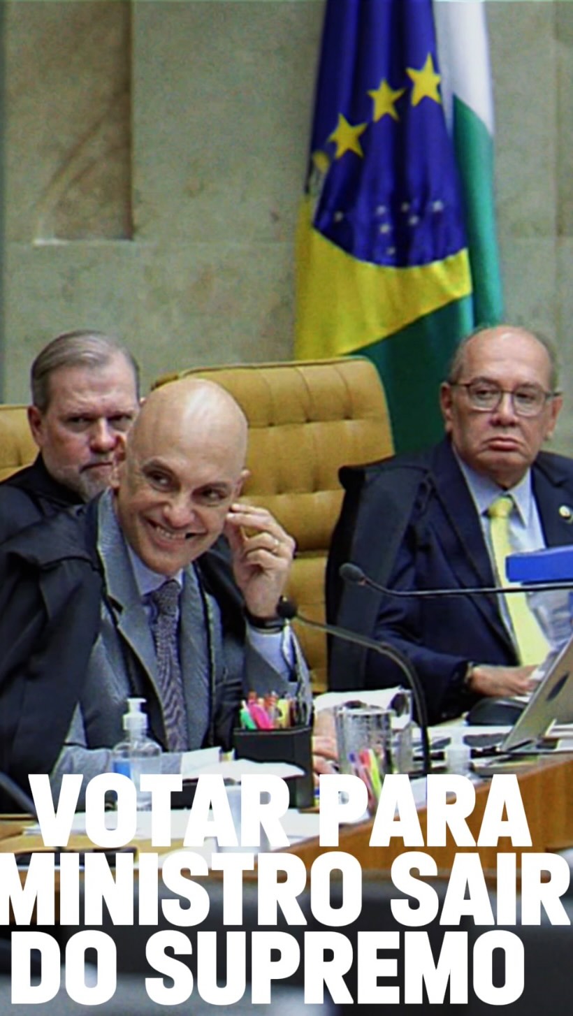 Os intocáveis do STF deveriam prestar contas à população.