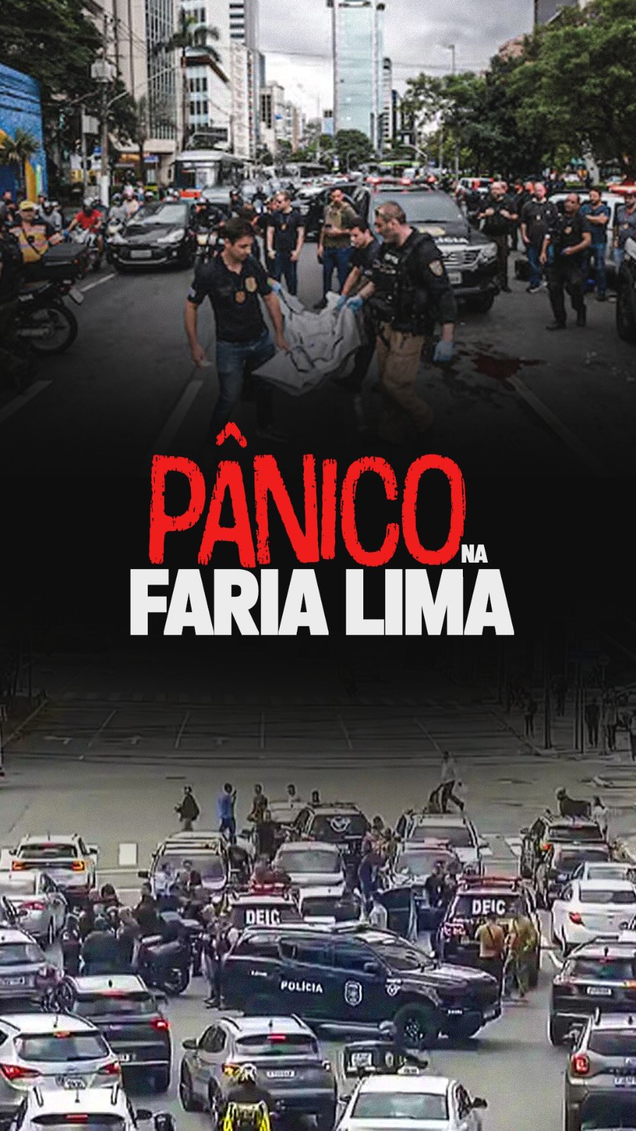 Pânico na Faria Lima.