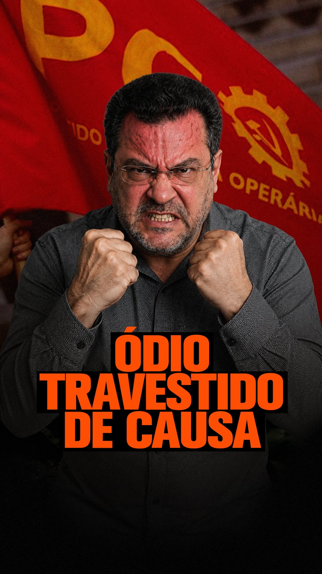 Rui Pimenta, o extremista presidente do PCO, mais uma vez NEGA O HOLOCAUSTO.