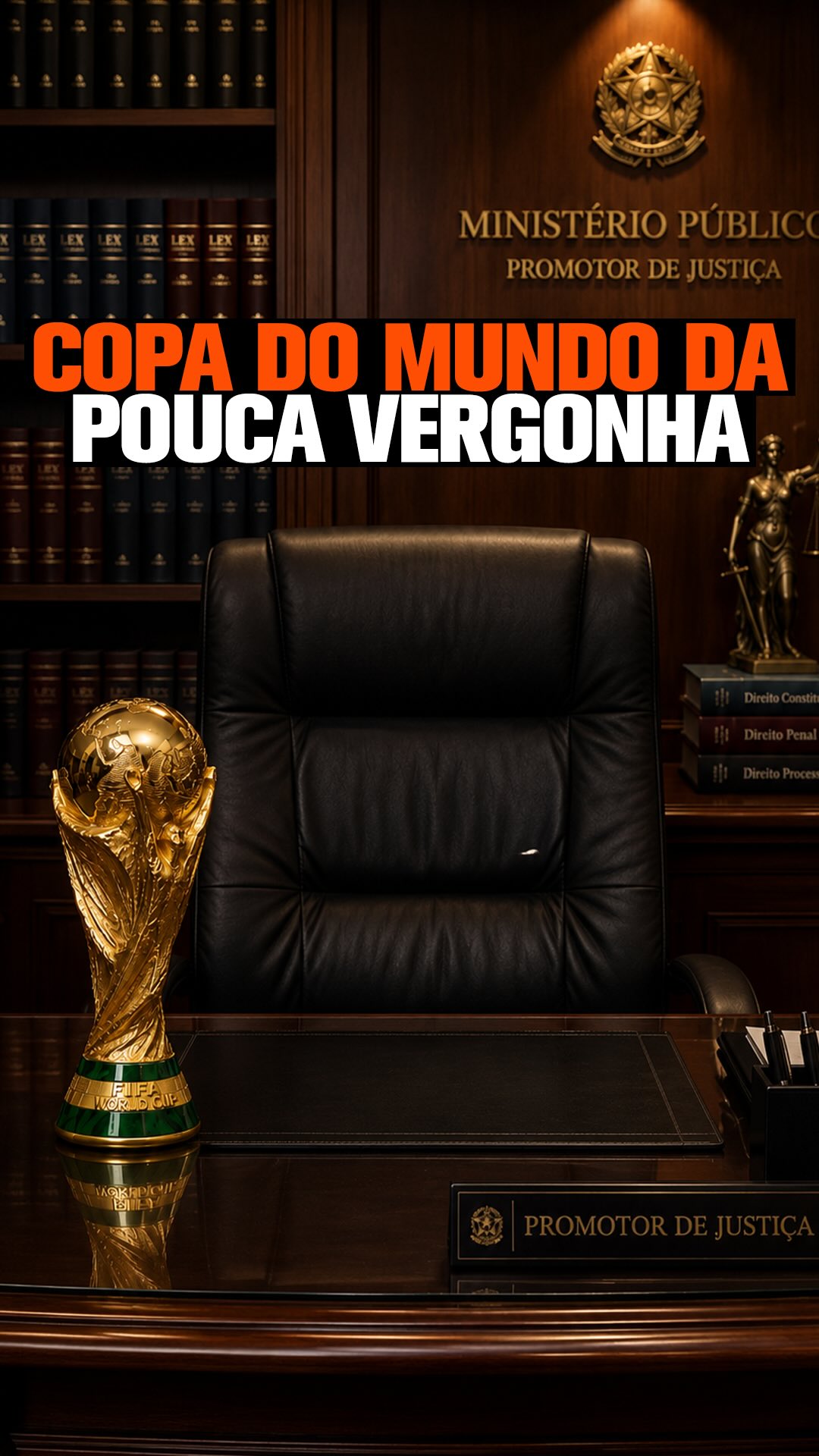 Servidor público indo à Copa do Mundo com o nosso dinheiro? Temos!