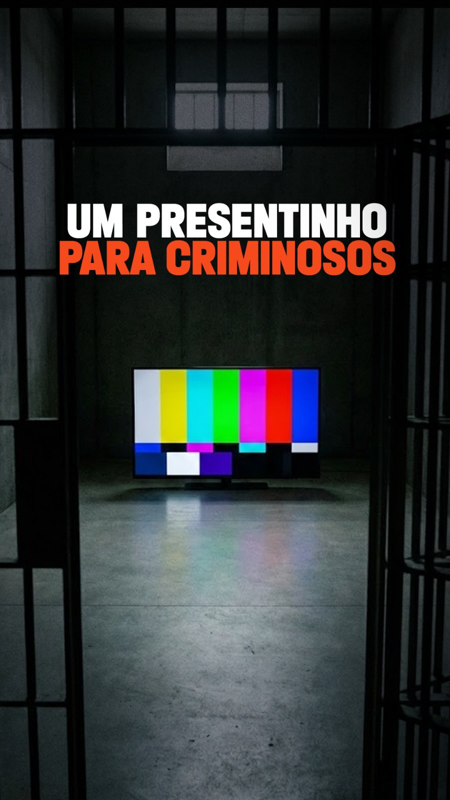 Um país onde criminosos raramente são presos, e quando são, recebem Smart TVs 4k para…