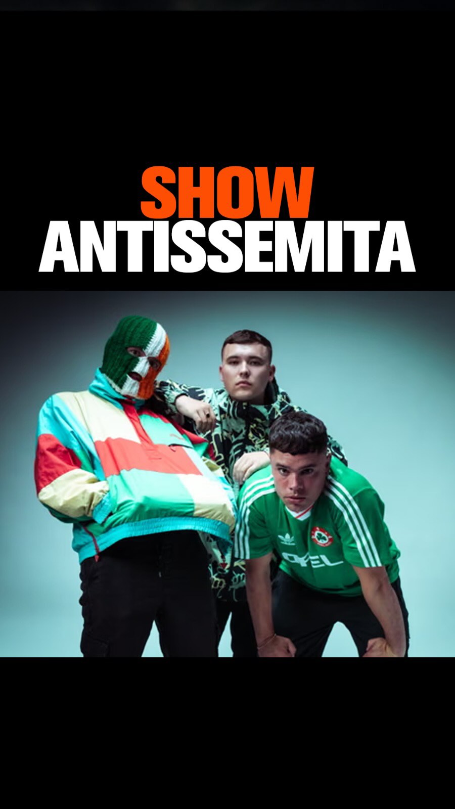 Vamos impedir mais um show antissemita!