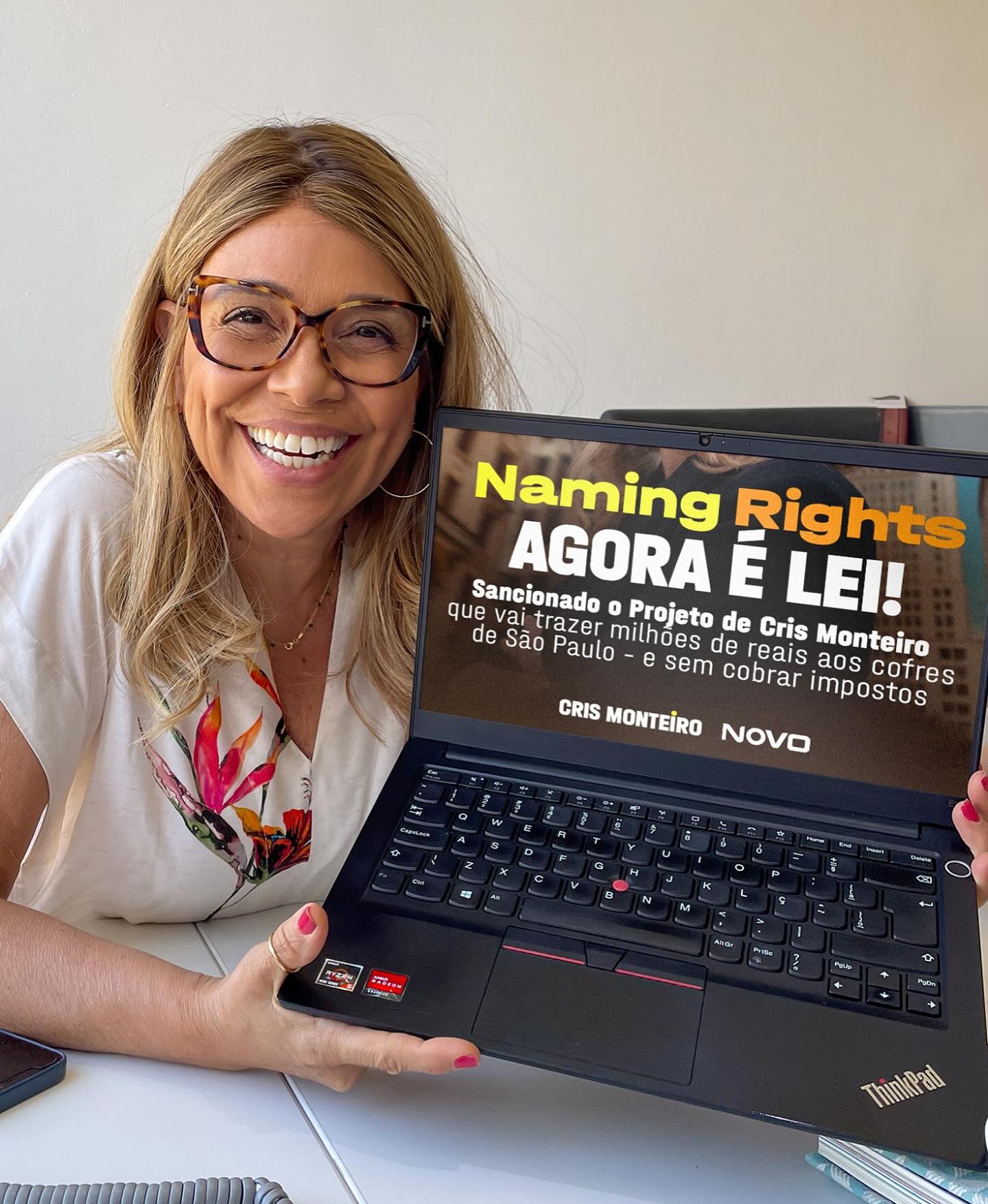 Meu projeto de Naming Rights agora é lei!