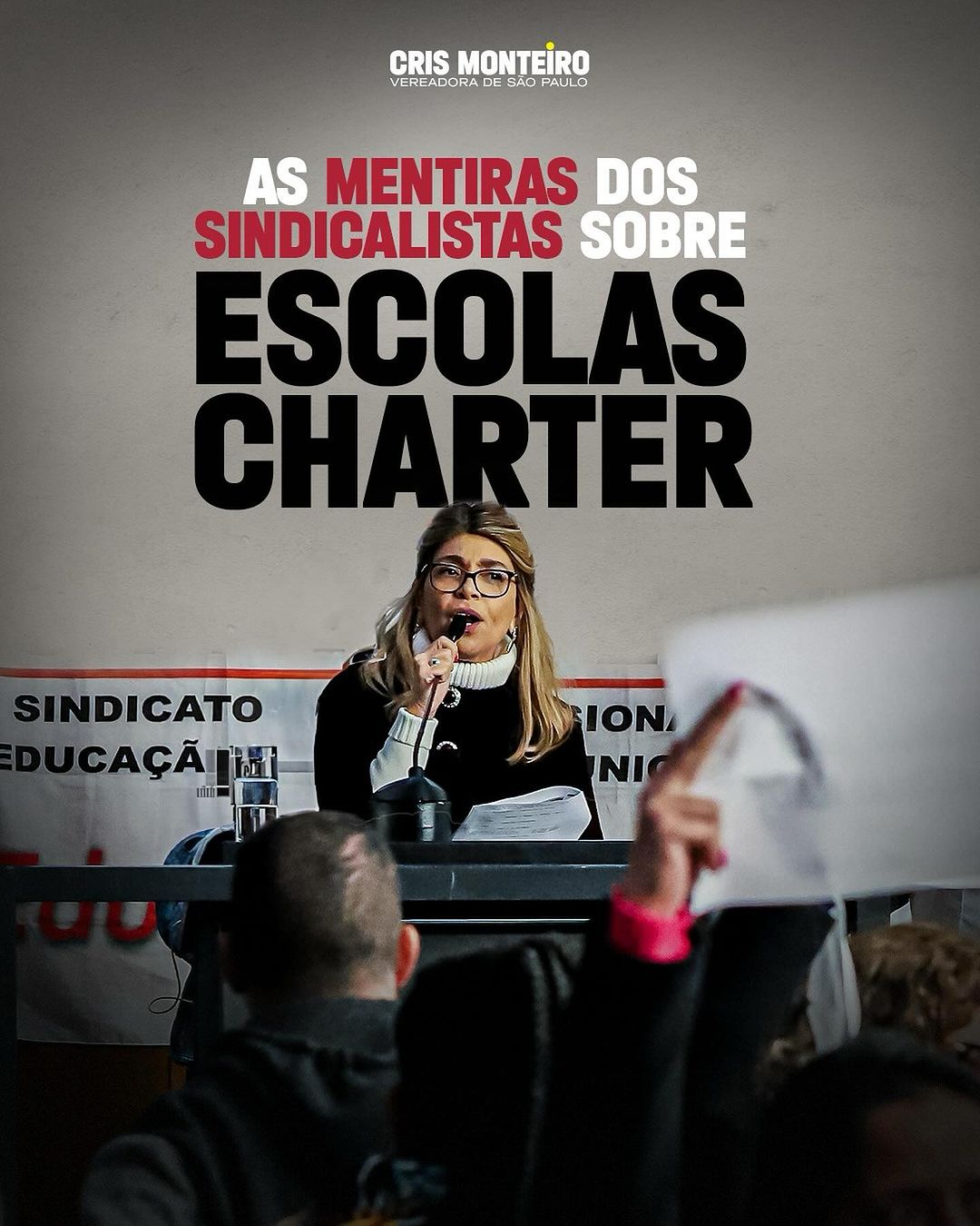 As mentiras dos sindicalistas sobre Escolas Charter