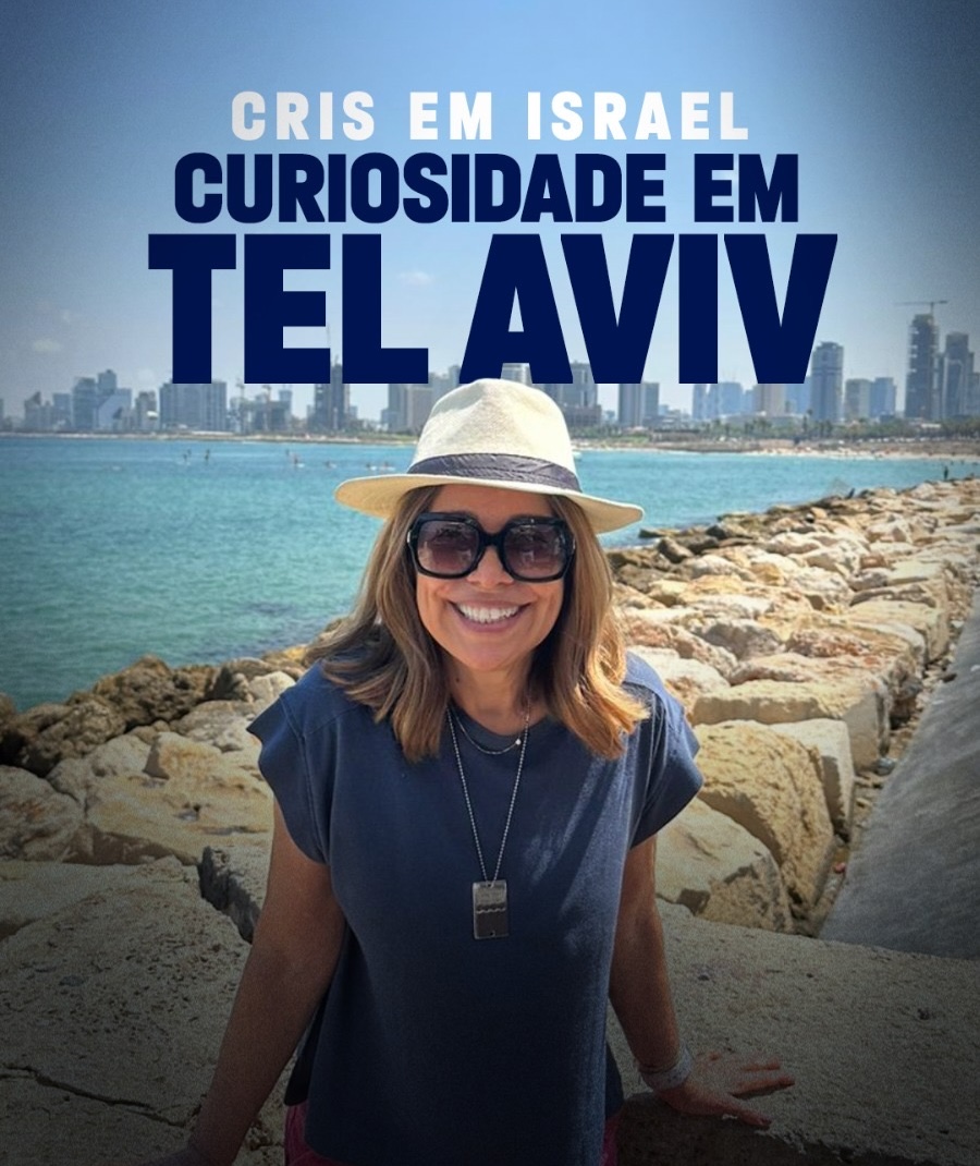 Cris em Israel: curiosidade em Tel Aviv