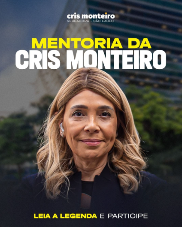 Mentoria da Cris Monteiro!