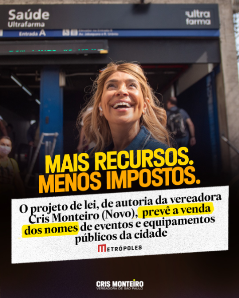São Paulo Adota 'Naming Rights' para transformar espaços públicos em oportunidades!