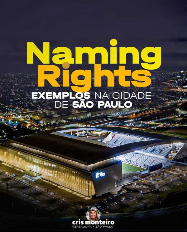 Naming Rights: Exemplos na cidade de São Paulo