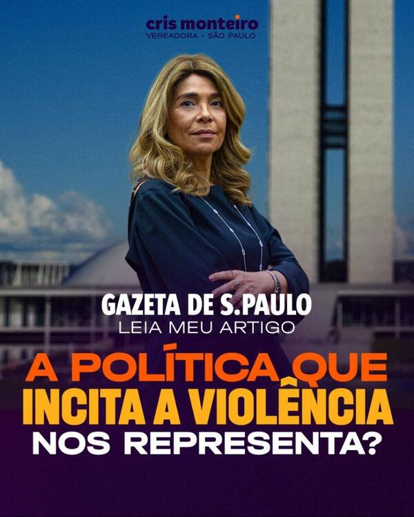 A política que incita violência nos representa de fato?