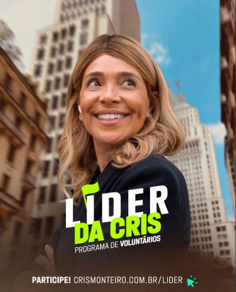 Líder da Cris – Programa de Voluntários!