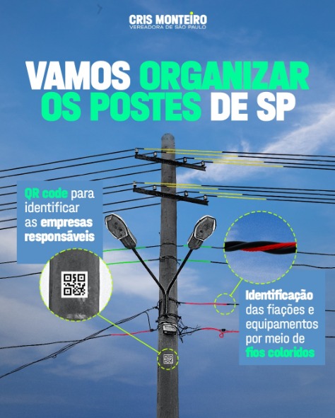 Vamos organizar os postes de São Paulo!