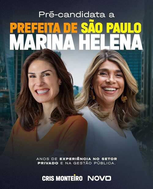 Conheça a Pré-candidata a prefeita de São Paulo: Marina Helena!