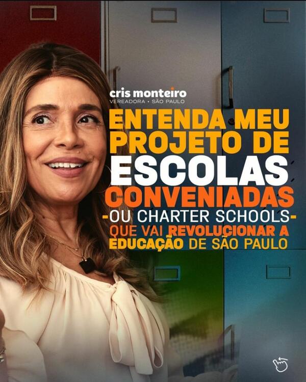 Conheça meu projeto de escolas conveniadas (Charter Schools)