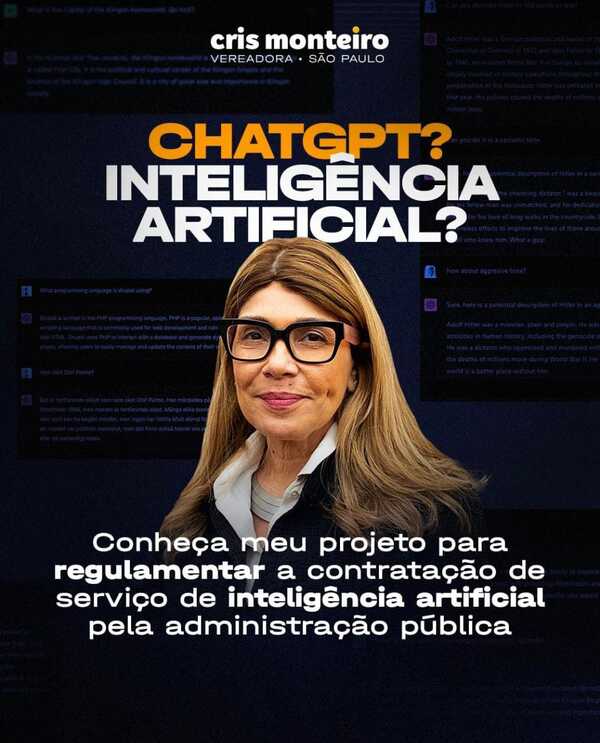 Conheça meu projeto que regula a contratação de serviços de Inteligência Artificial!