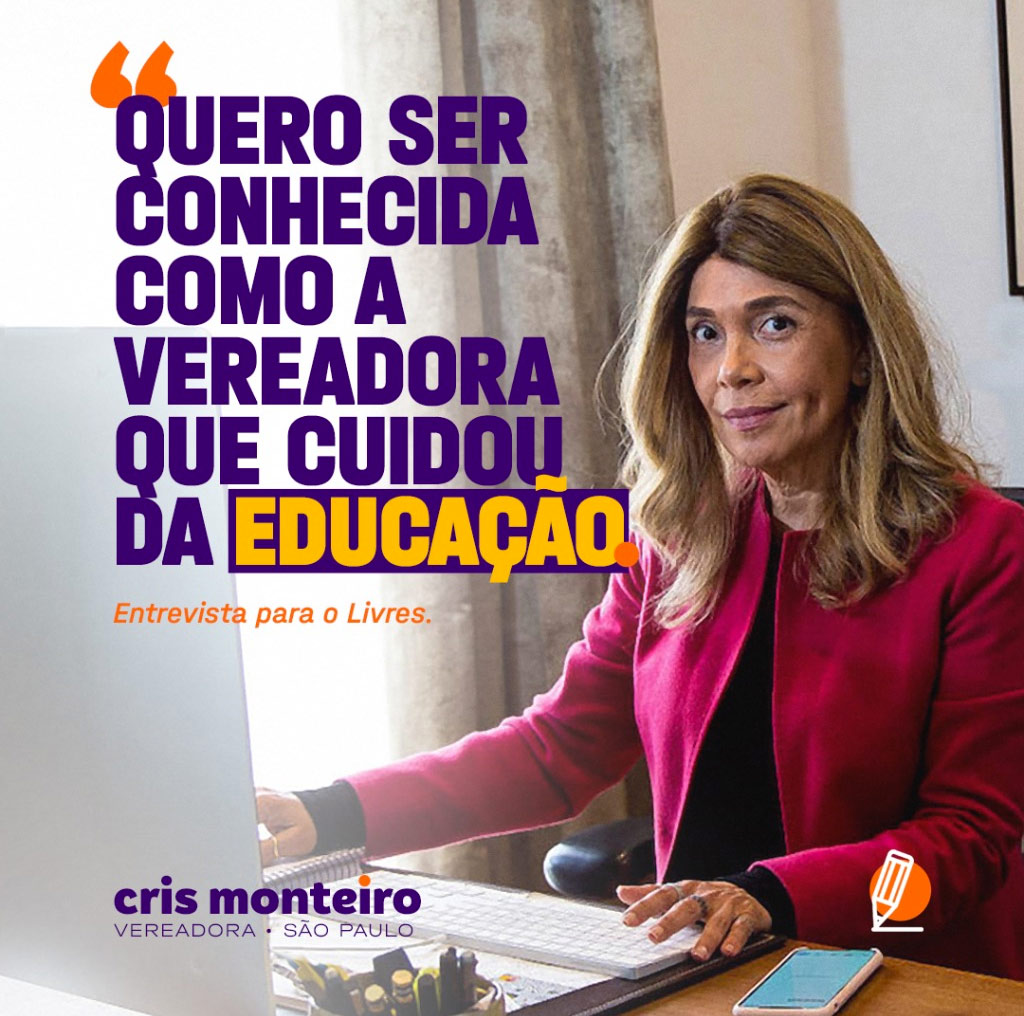 “Quero ser conhecida como a vereadora que cuidou da educação”