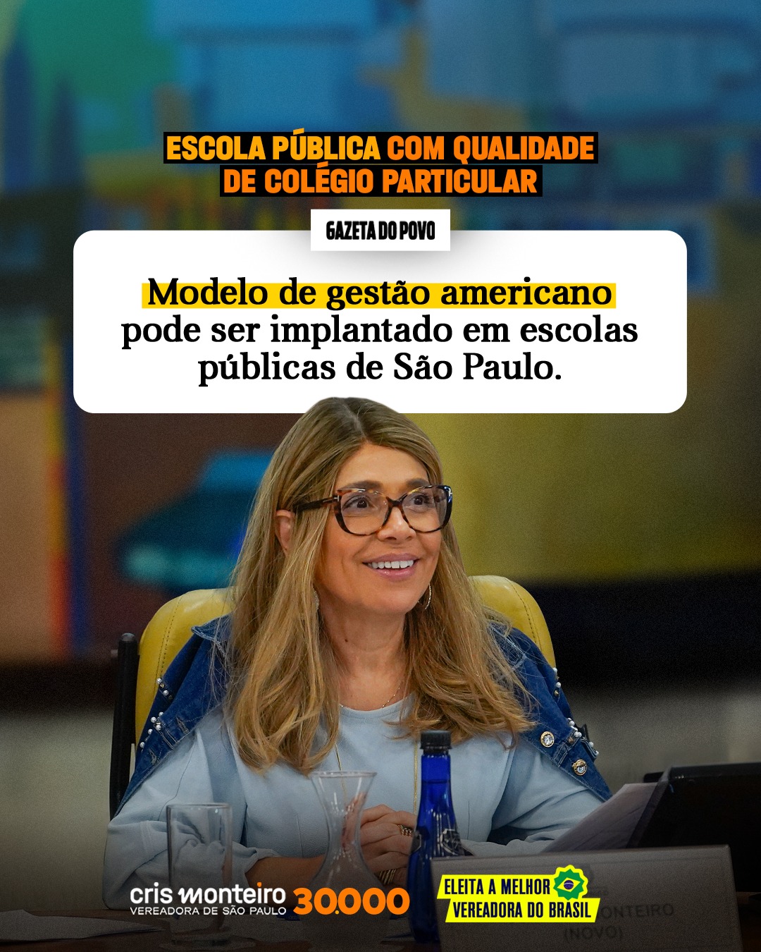 Escola pública com qualidade de colégio particular: Escolas Charter