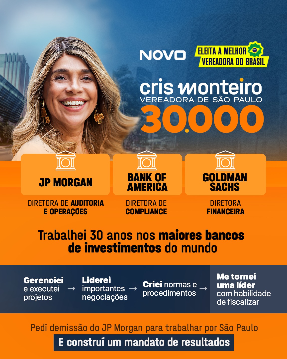 Quero continuar trabalhando para você
