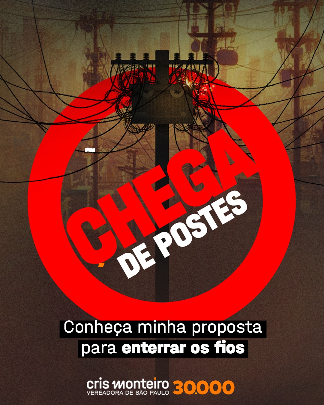 Chega de postes: conheça minha proposta para enterrar os fios
