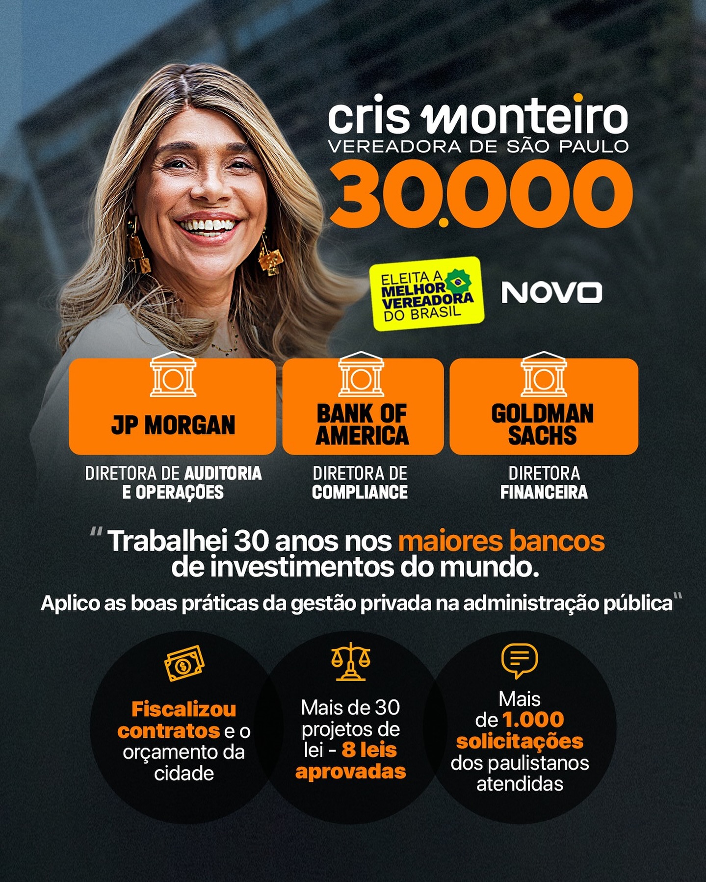 Cris Monteiro: currículo
