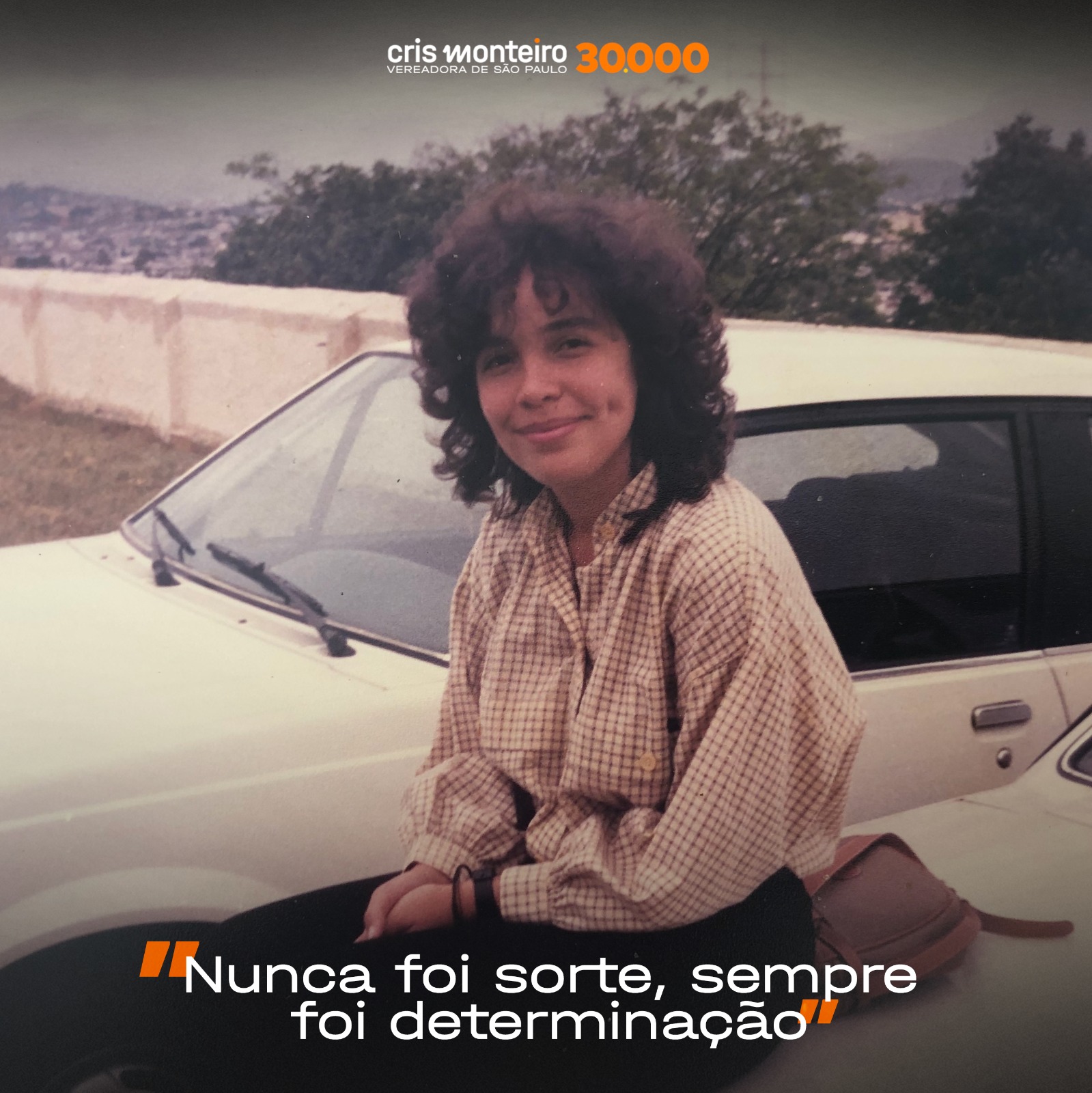 Nunca foi sorte, sempre foi determinação.