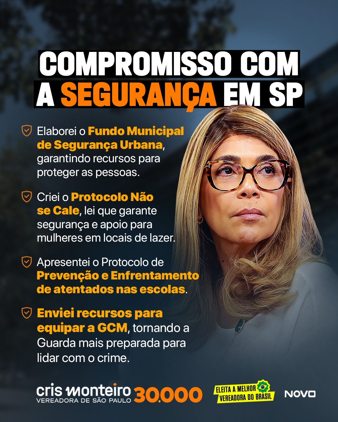 Compromisso com a segurança em São Paulo