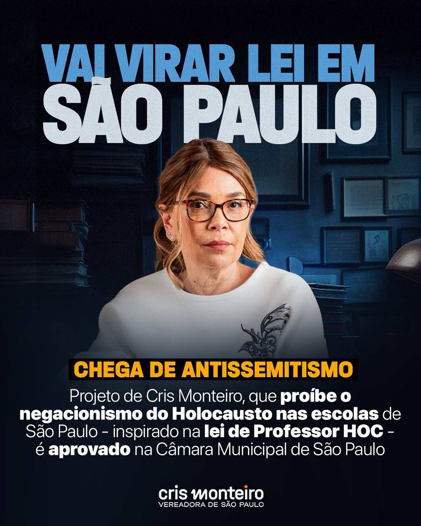 Lei Aprovada! Proibido negacionismo do Holocausto