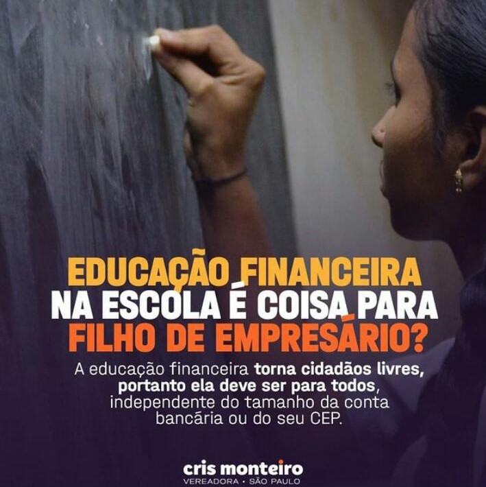 EDUCAÇÃO FINANCEIRA NA ESCOLA É COISA PARA FILHO DE EMPRESÁRIO?
