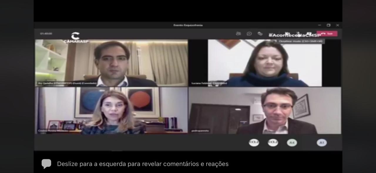Câmara Municipal de São Paulo recebeu encontro em alusão ao Dia Mundial da Esquizofrenia