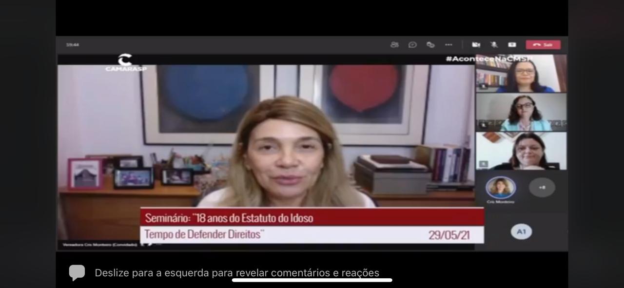 Seminário 18 anos do Estatuto do Idoso aborda a importância de se acabar com o preconceito etário
