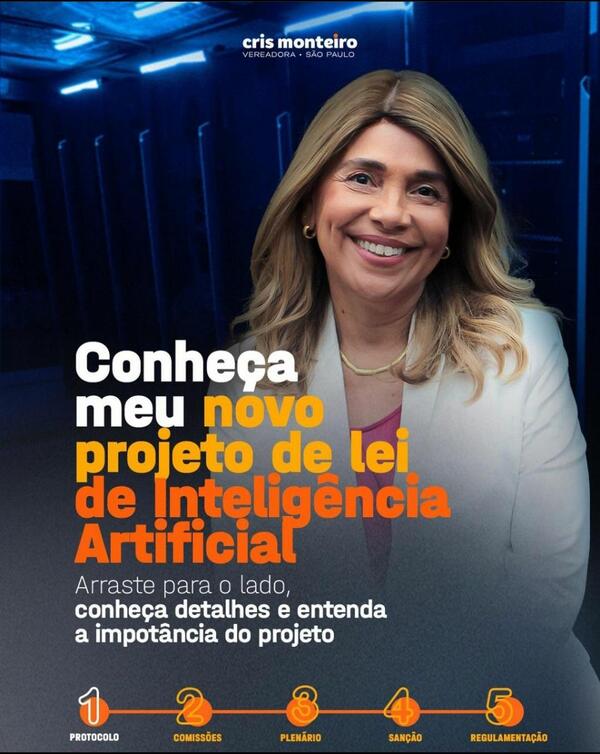 Conheça meu novo projeto de lei de Inteligência Artificial