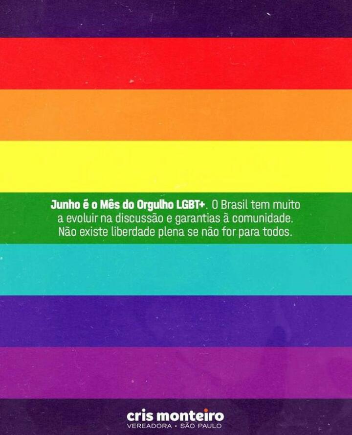 JUNHO É O MÊS DO ORGULHO LGBT+